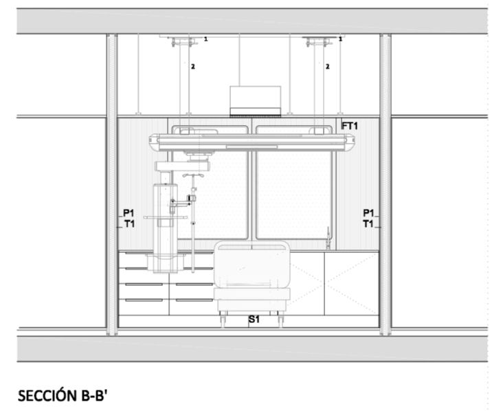 planos de diseño de una uci